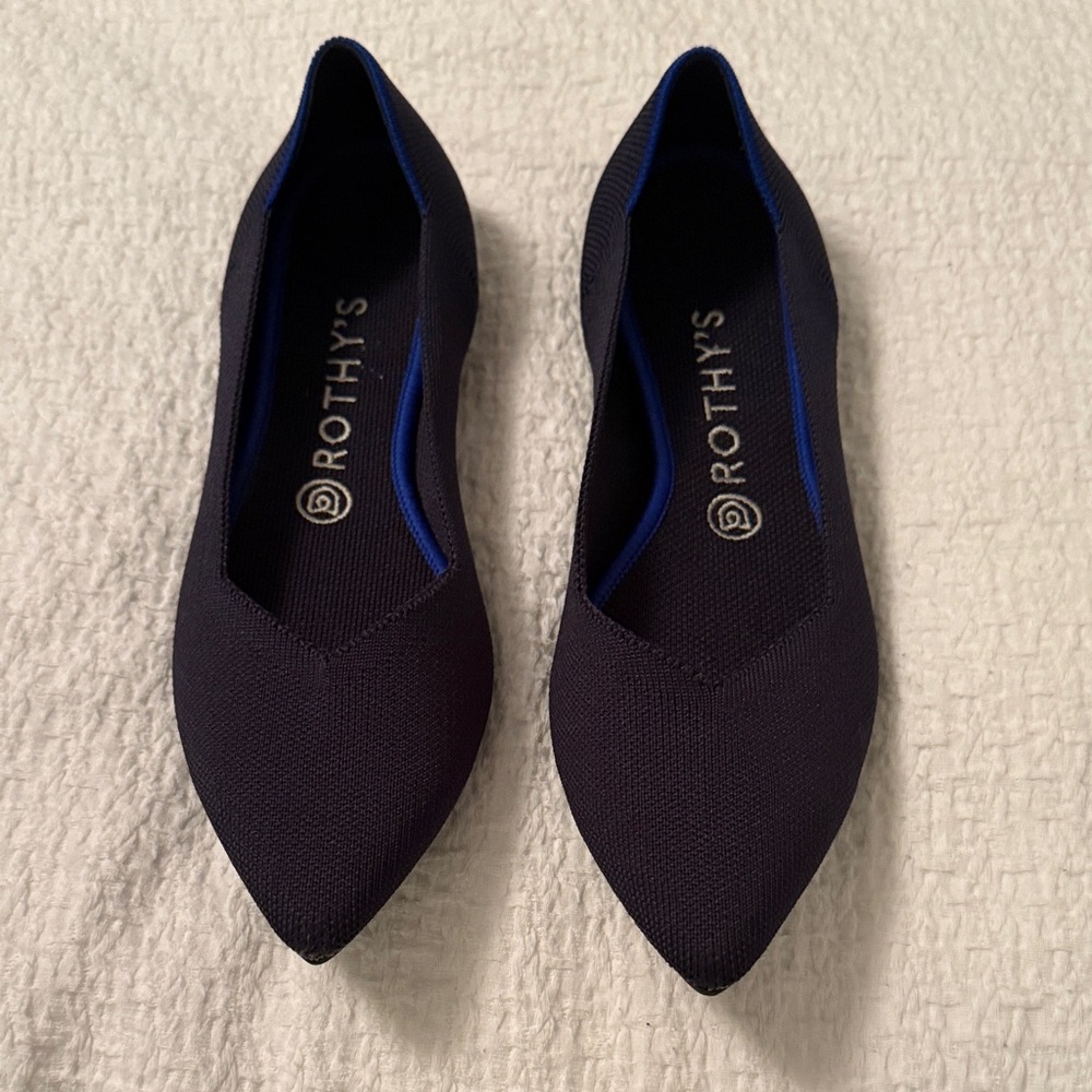 Rothy's Women's Navy Blue Flats